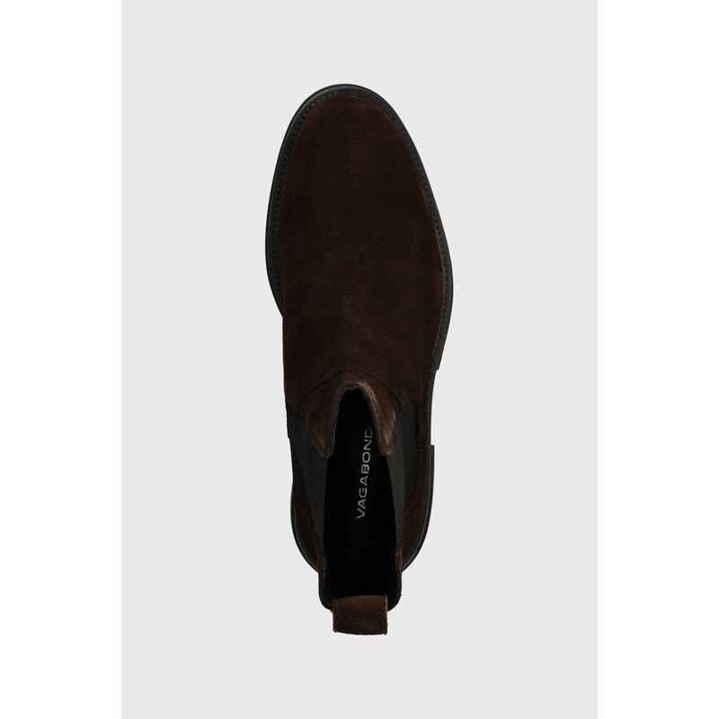 Σουέτ παπούτσια Vagabond Shoemakers JOHNNY 2.0 χρώμα: καφέ, 5679.040.31