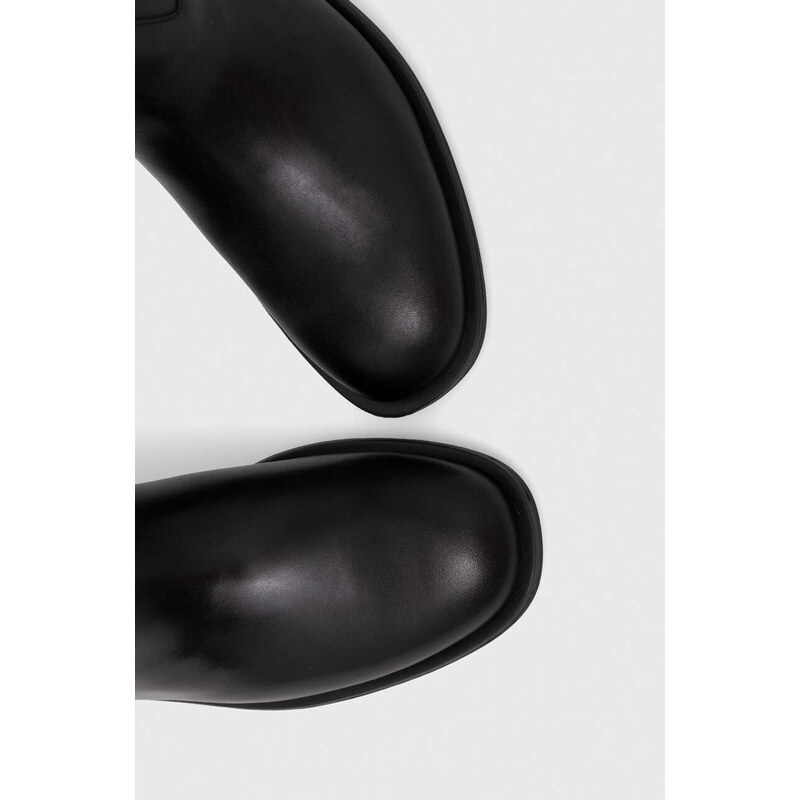 Δερμάτινες μπότες Vagabond Shoemakers SHEILA γυναικείες, χρώμα: μαύρο, 5635.101.20
