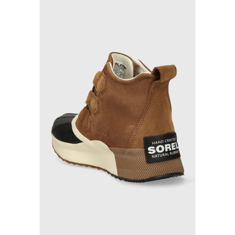 Παπούτσια Sorel ONA III CLASSIC WP LEATH χρώμα: καφέ, 1951331243