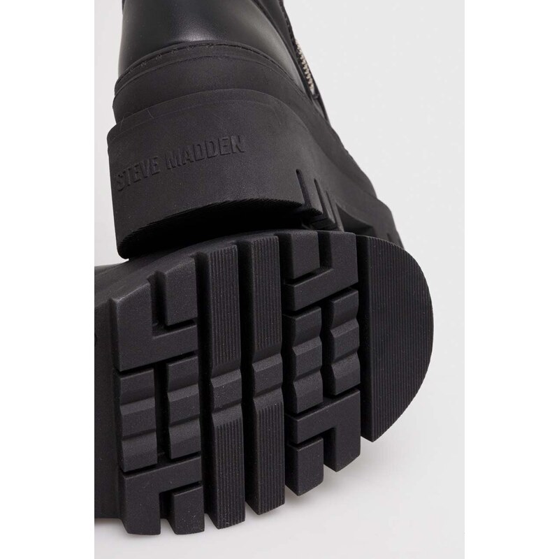 Μπότες Steve Madden Chayenna χρώμα: μαύρο, SM11002684