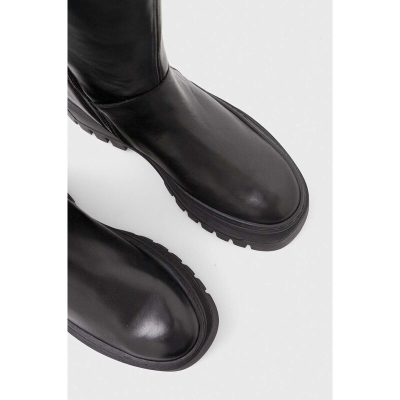 Μπότες Steve Madden Chayenna χρώμα: μαύρο, SM11002684