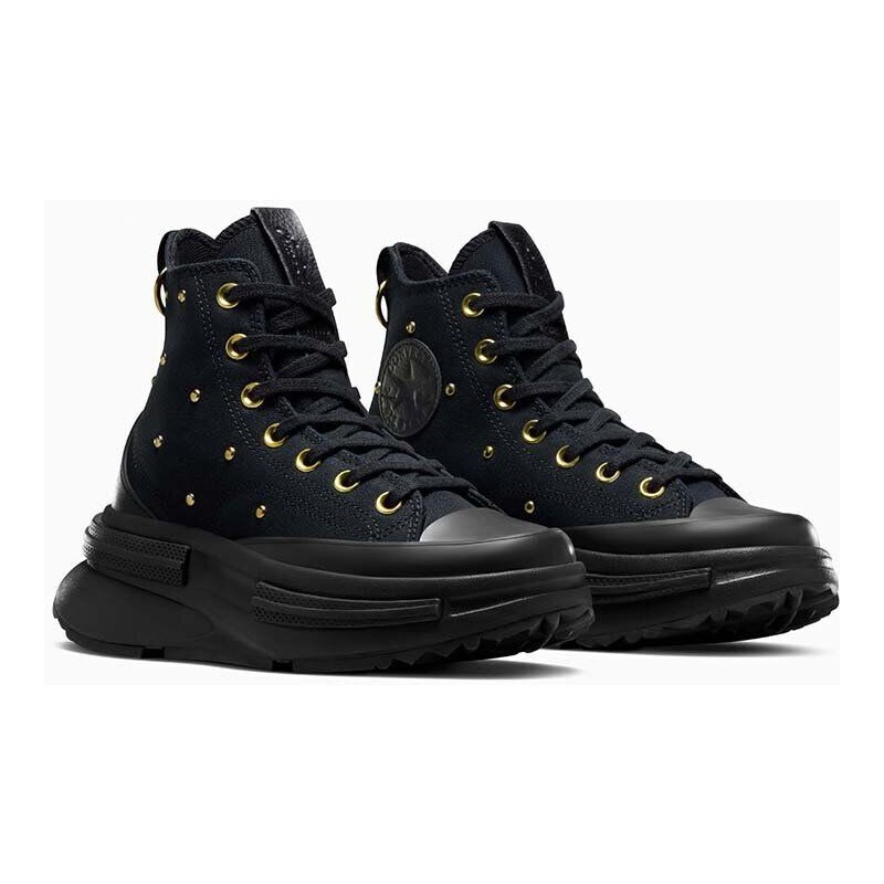 Πάνινα παπούτσια Converse Run Star Legacy Cx χρώμα: μαύρο, A05461C
