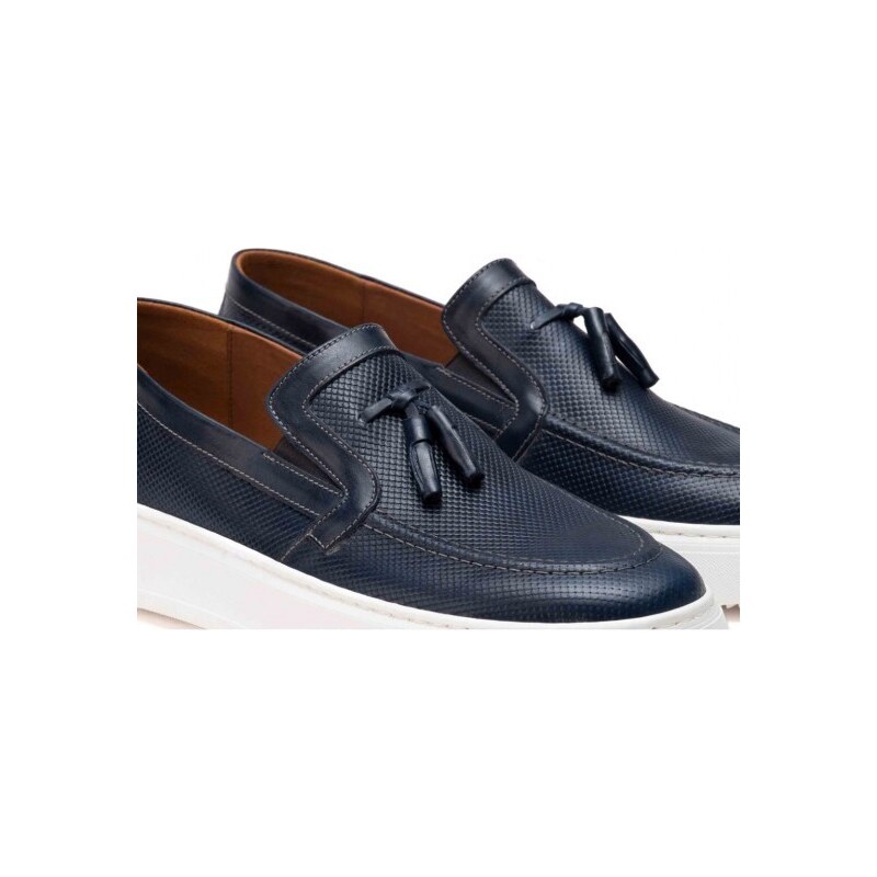 Raymont ανδρικό παπούτσι Loafer blue 789-1