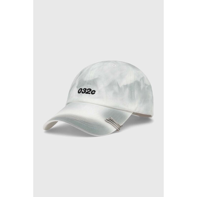 Βαμβακερό καπέλο του μπέιζμπολ 032C Fixed Point Cap χρώμα: γκρι, FW23-A-0040 F3FW23-A-0040