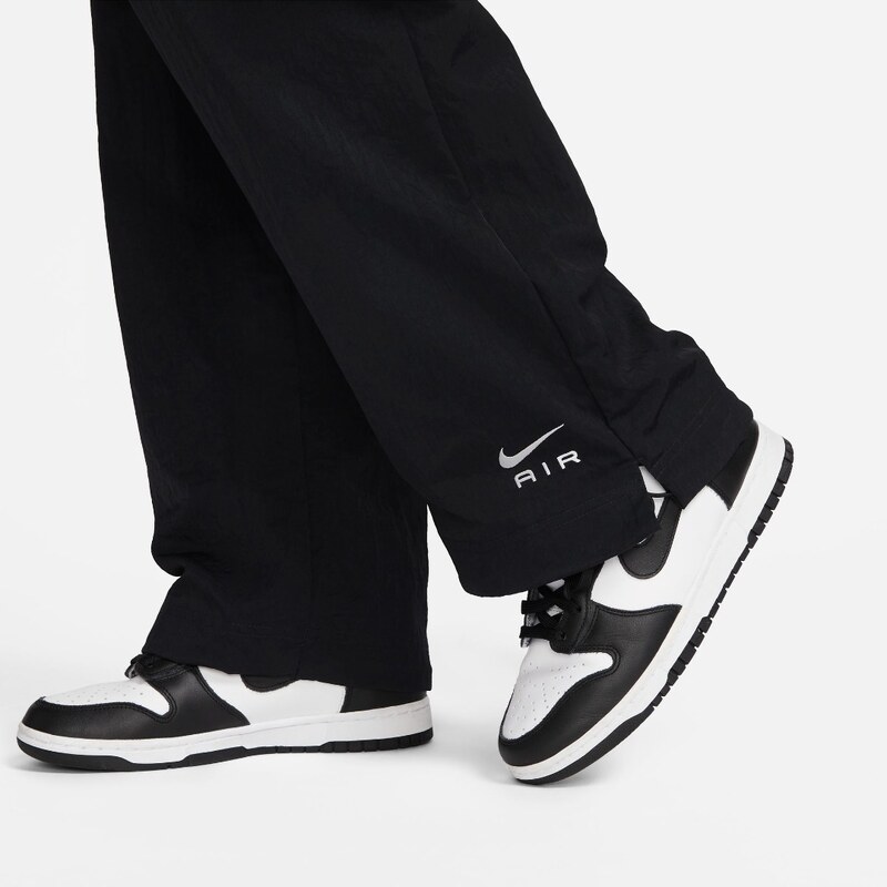 NIKE W NSW PHNX FLC HR OS PANT DQ5887-010 Μαύρο