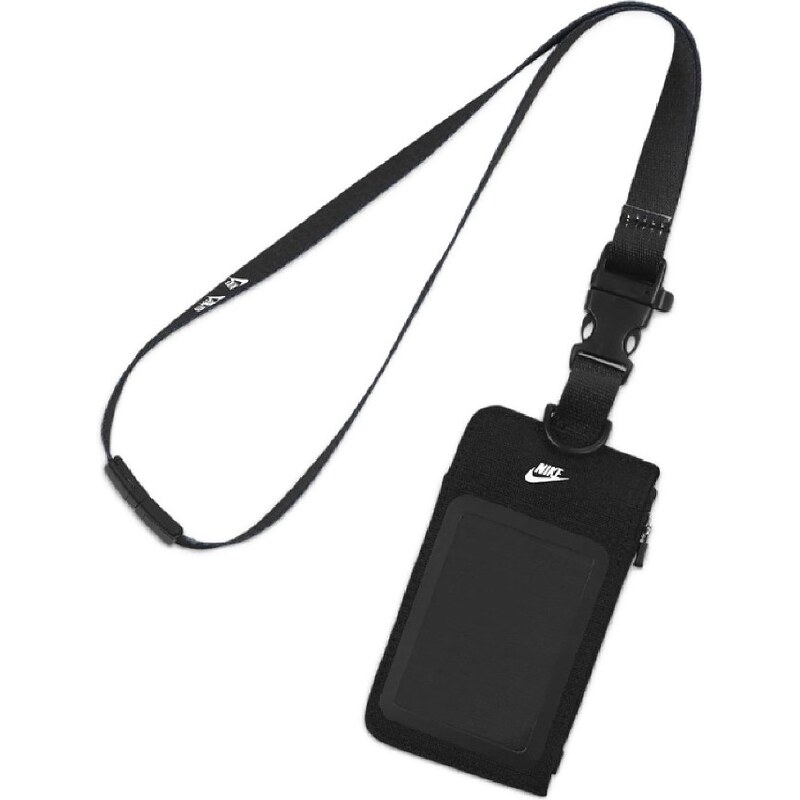 NIKE LANYARD ID BADGE ZIP N.100.4119091 Μαύρο GLAMI.gr
