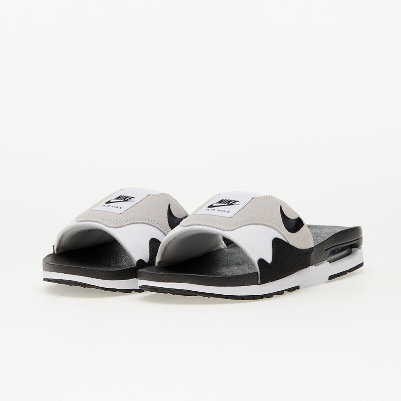 Nike Air Max 1 Slide White/ Black-Lt Neutral Grey