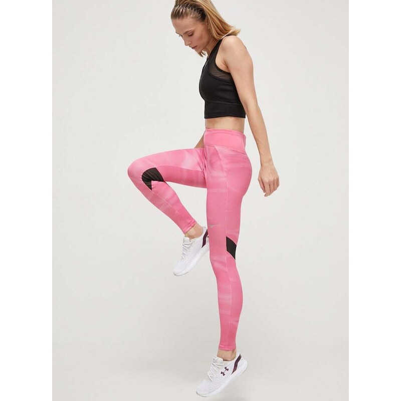 Κολάν για τρέξιμο Mizuno Printed χρώμα: ροζ