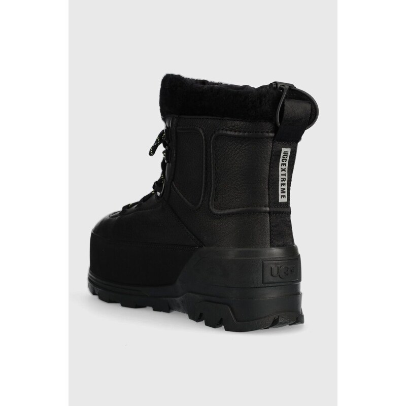 Μπότες χιονιού UGG Shasta Boot Mid χρώμα: μαύρο, 1151870