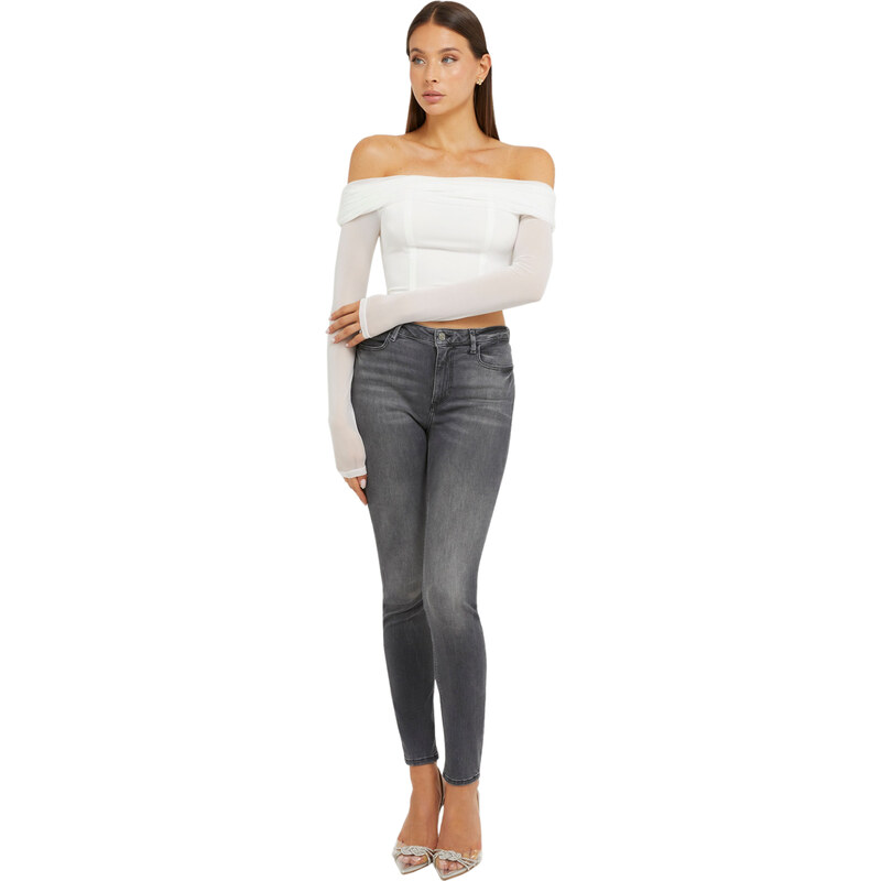 GUESS '1981' DENIM SKINNY ΠΑΝΤΕΛΟΝΙ ΓΥΝΑΙΚEIO W2YA46D4PZ2-CGR2