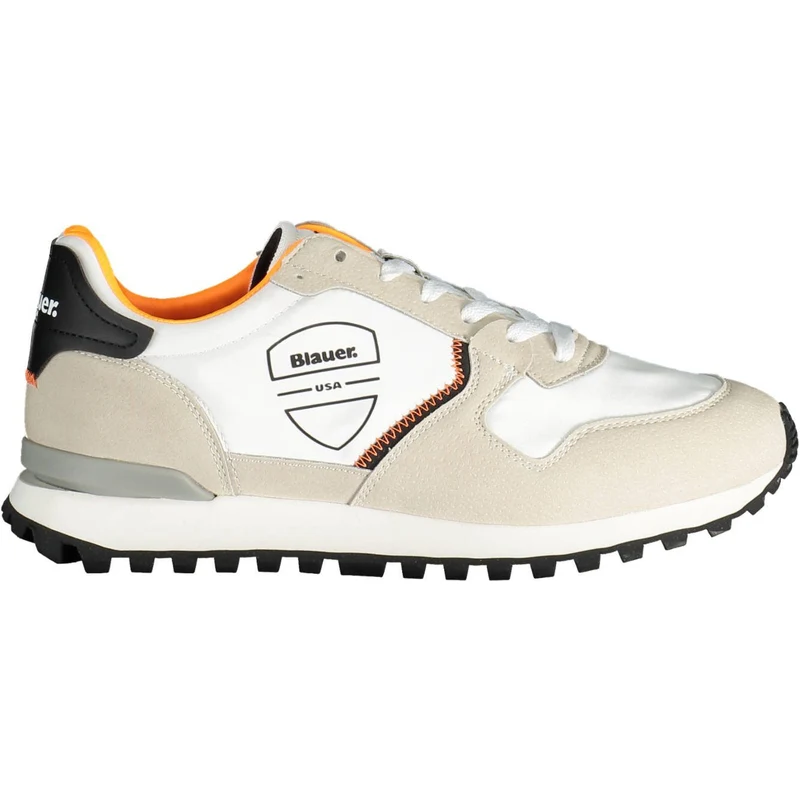 Blauer White Polyurethane Men Sneaker main image 1