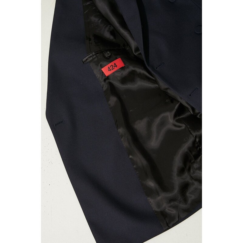 Μάλλινο σακάκι 424 χρώμα: ναυτικό μπλε, 35424G01 236507 F335424G01 236507