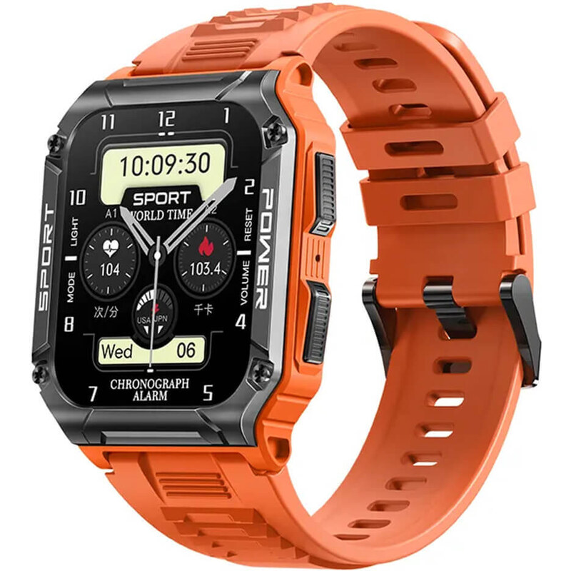 Smartwatch Microwear NX6 - Orange