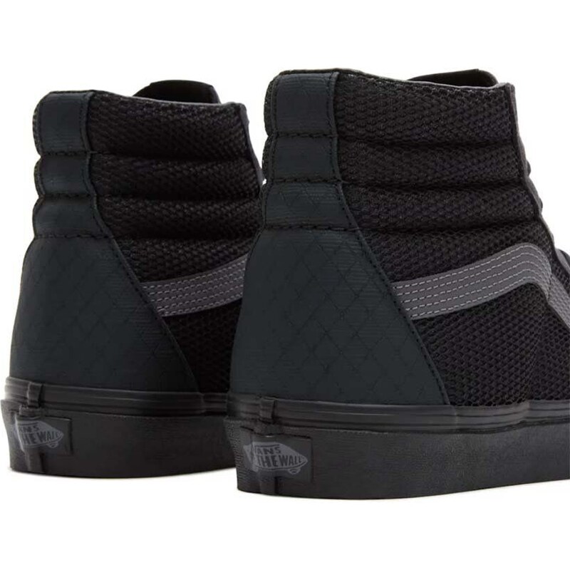 Πάνινα παπούτσια Vans SK8-Hi χρώμα: μαύρο, VN0007NSBKA1