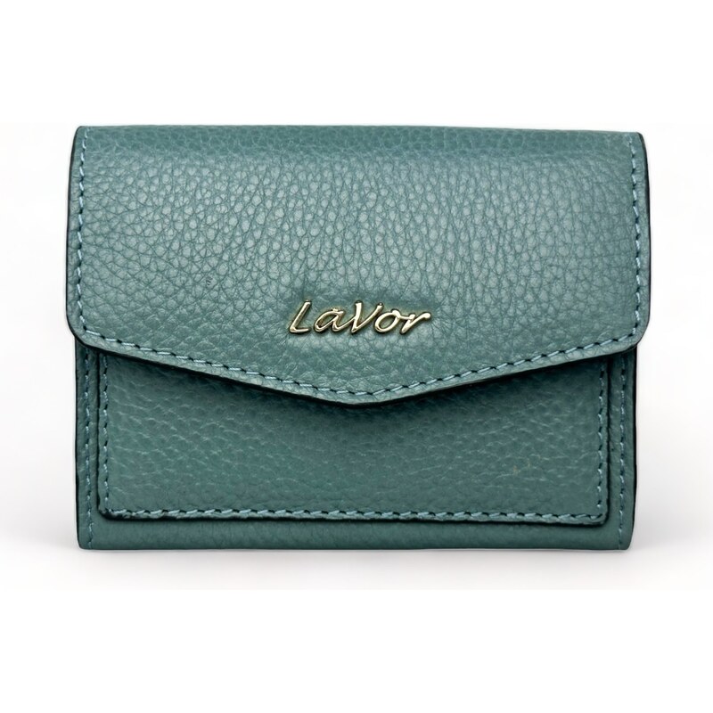 Lavor Δερμάτινο γυναικείο πορτοφόλι 1-6048-Μπλε Ανοιχτό