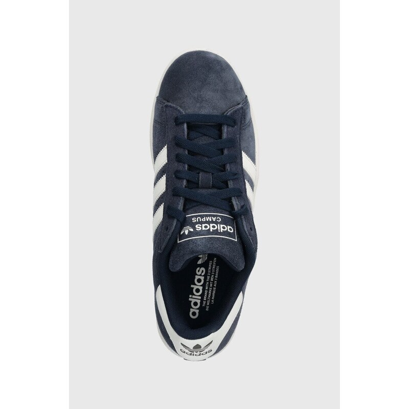 Σουέτ αθλητικά παπούτσια adidas Originals Campus 2 χρώμα: ναυτικό μπλε, ID9839