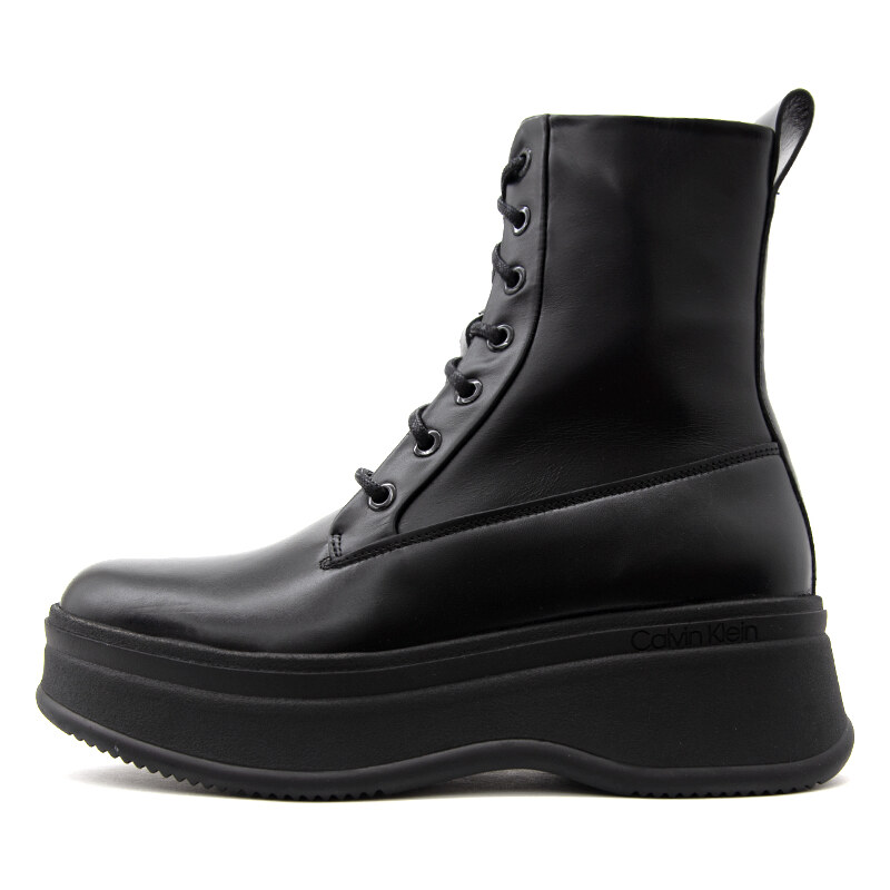 PITCHED COMBAT BOOTS WOMEN CALVIN KLEIN