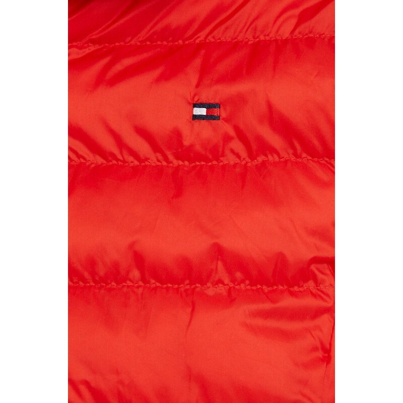 Μπουφάν Tommy Hilfiger χρώμα: κόκκινο