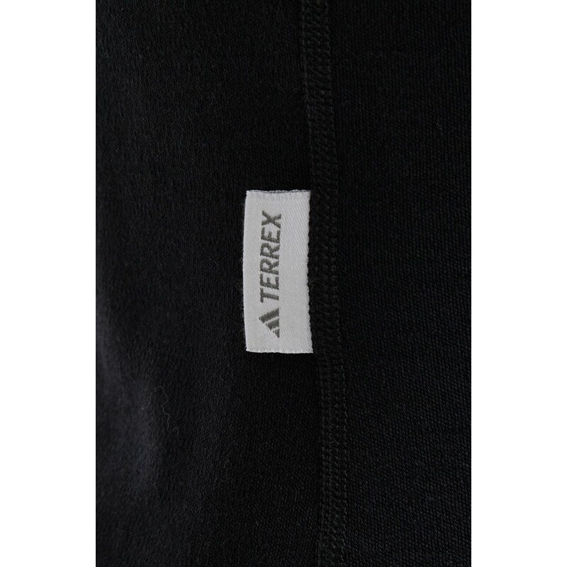 Λειτουργικό μακρυμάνικο πουκάμισο adidas TERREX Xperior Merino 26 Heawyn TERREX Xperior Merino 260 χρώμα: μαύρο IG2377 HZ8545