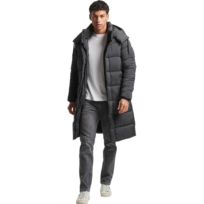 SUPERDRY RIPSTOP LONGLINE PUFFER ΜΠΟΥΦΑΝ ΑΝΔΡIKO M5011759A-A4O