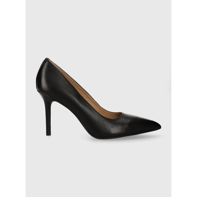 Δερμάτινες γόβες Lauren Ralph Lauren Lindella II Ozweego Lindella II χρώμα: μαύρο, 8294581 GY6177 802941000000