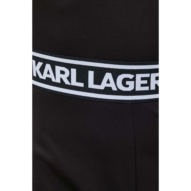 Ολόσωμη φόρμα Karl Lagerfeld χρώμα: μαύρο