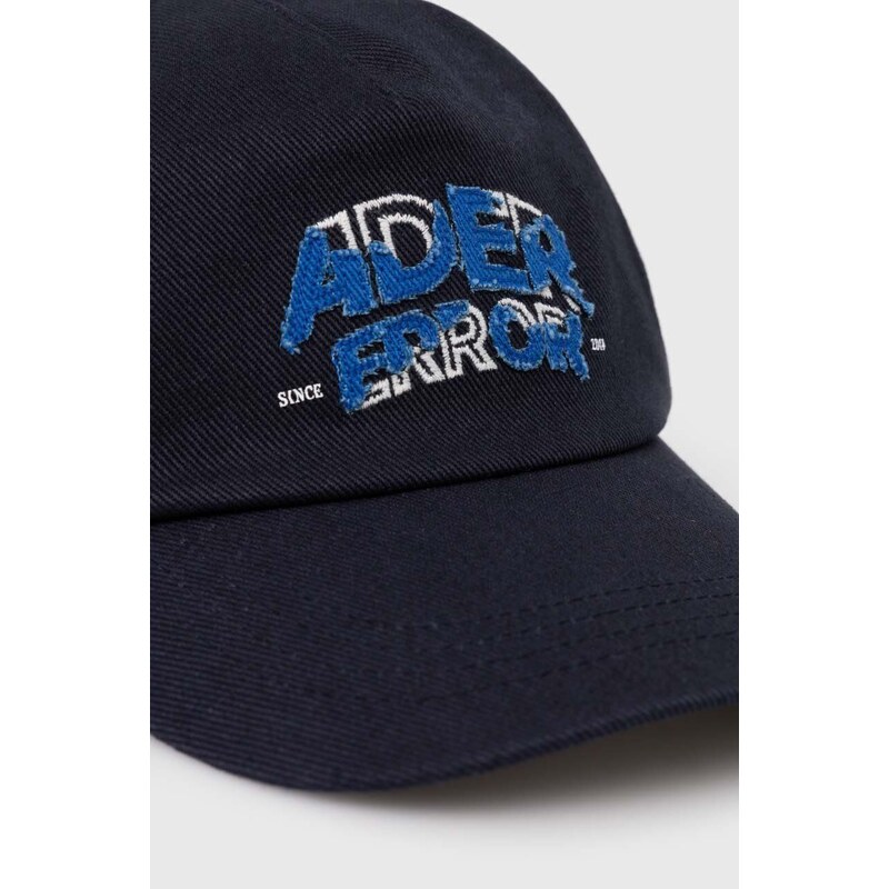 Βαμβακερό καπέλο του μπέιζμπολ Ader Error Edca Logo Cap χρώμα: ναυτικό μπλε, BMADFWHW0205