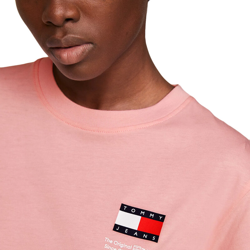 TOMMY HILFIGER TOMMY JEANS GRAPHIC FLAG BOXY FIT T-SHIRT WOMEN