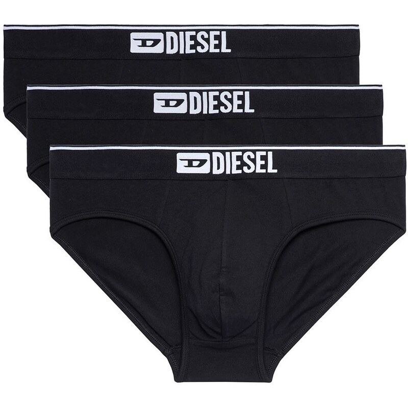 Diesel Ανδρικό Slip Plain Logo Andre - Τριπλό Πακέτο