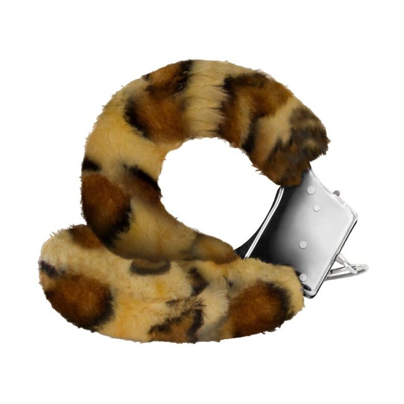 Ouch! Χειροπέδες - Furry Handcuffs Leopard S4F07937