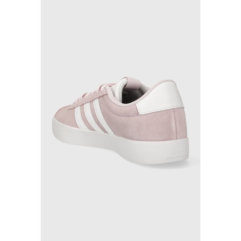 Σουέτ αθλητικά παπούτσια adidas COURT COURT χρώμα: ροζ ID6281