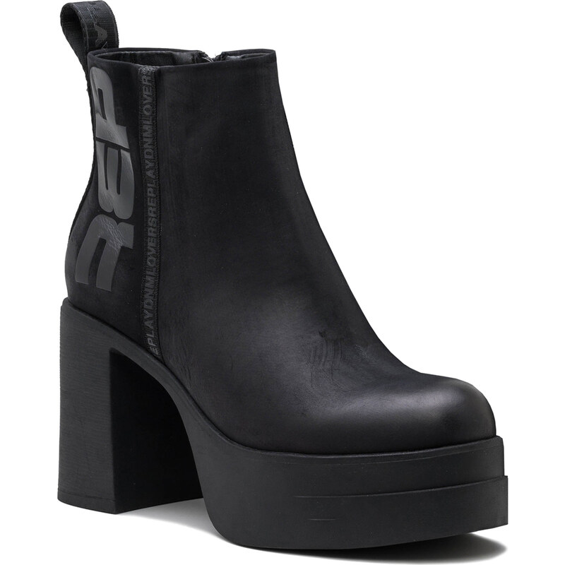 REPLAY 'ANGELA' OILED ANKLE BOOTS ΓΥΝΑΙΚΕΙΑ GWP5S .000.C0004S-003