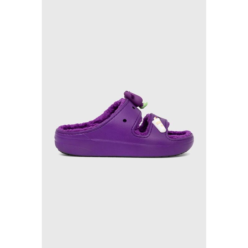 Παντόφλες Crocs Crocs x McDonald’s Sandal χρώμα: μοβ, 209392.PURP