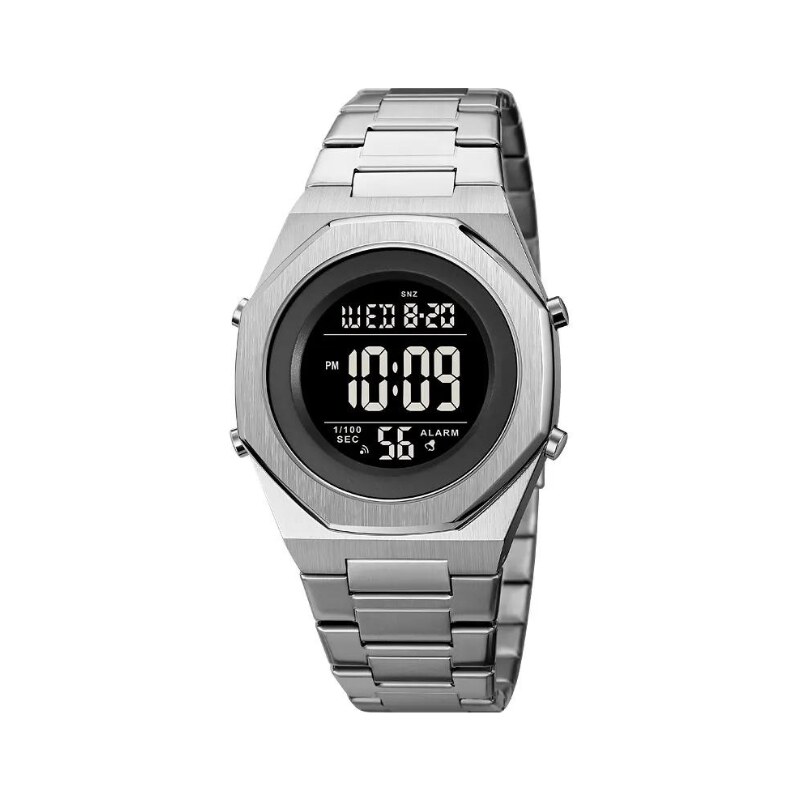 Ψηφιακό ρολόι χειρός – Skmei – 2066 - Silver/Black