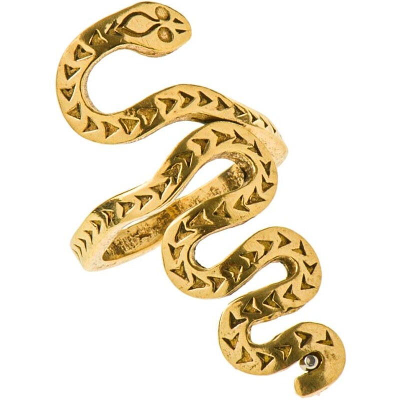 PerfectDress.gr boho χειροποίητο δαχτυλίδι antique snake gold