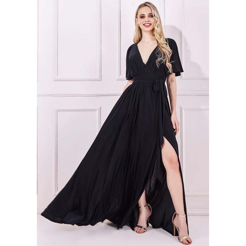PerfectDress.gr essential black maxi φόρεμα