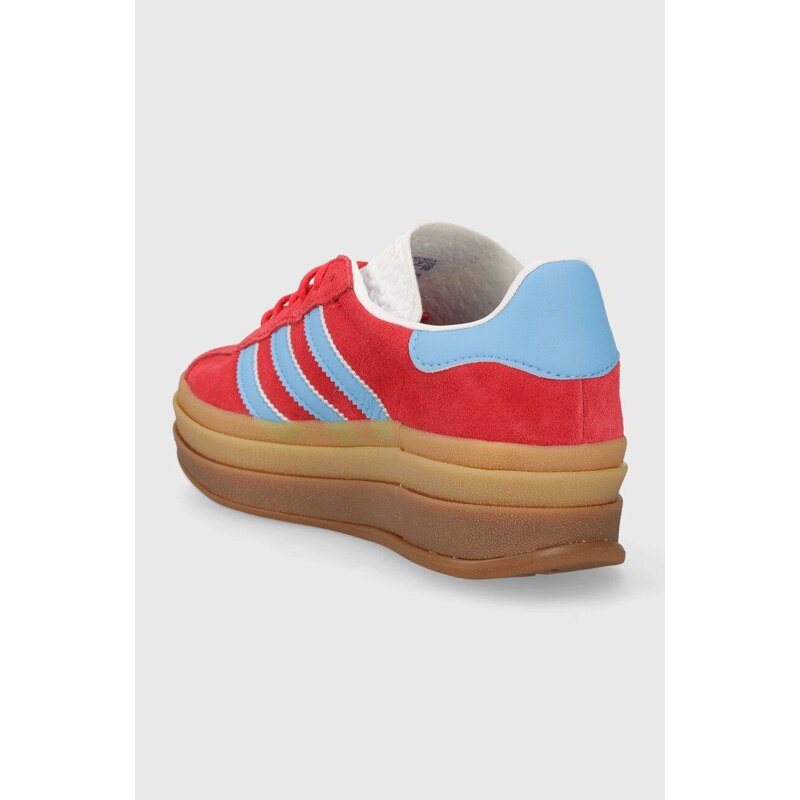 Αθλητικά adidas Originals Gazelle Bold χρώμα: κόκκινο, IE0421