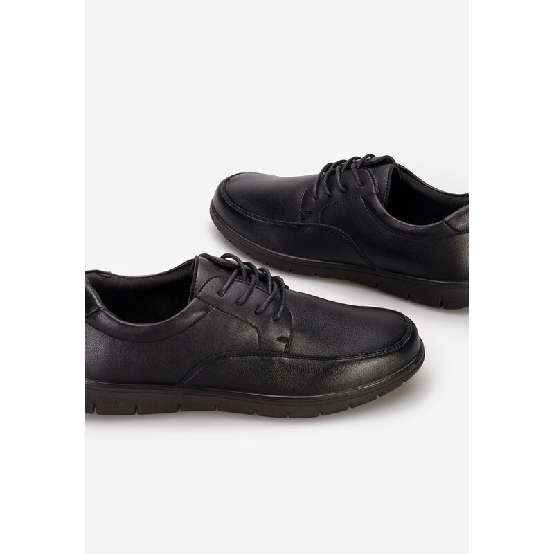 Zapatos Ανδρικά παπούτσια casual Rajan μαύρα