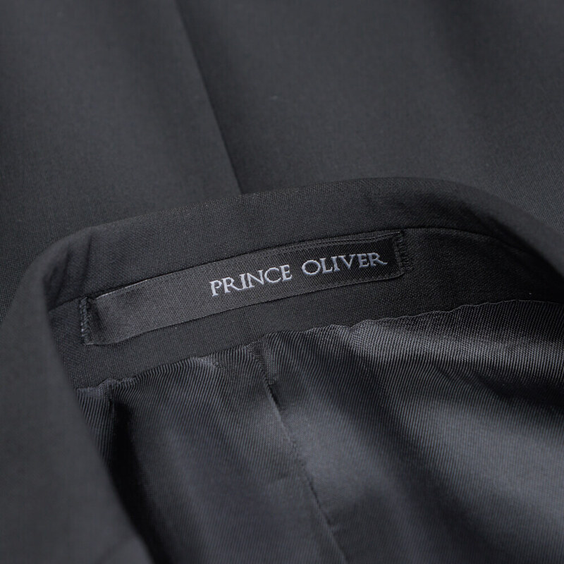 Prince Oliver Κοστούμι Μαύρο (Modern Fit)