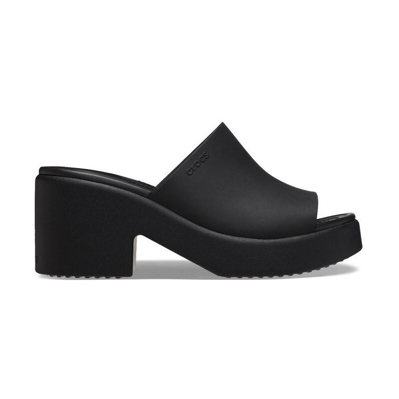 CROCS Brooklyn Slide Heel - Black/Black
