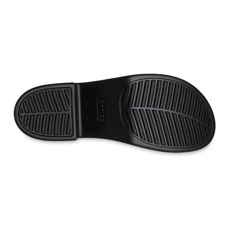CROCS Brooklyn Slide Heel - Black/Black