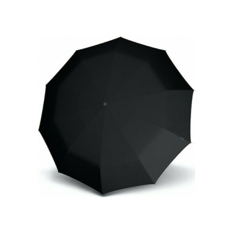 Knirps Αυτόματη Ομπρέλα Βροχής με Μπαστούνι Μαύρη 3773100black