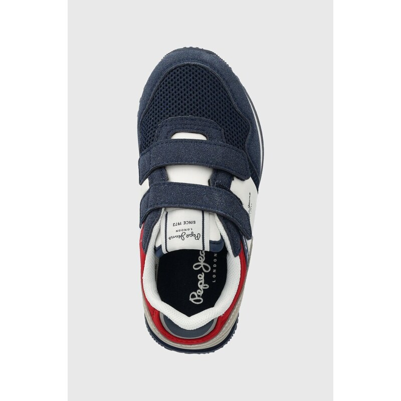 Παιδικά αθλητικά παπούτσια Pepe Jeans LONDON URBAN BK χρώμα: ναυτικό μπλε