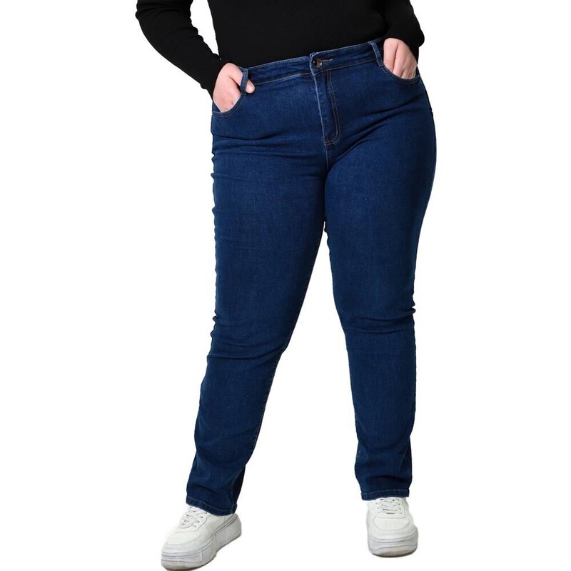 Potre Γυναικείο Plus size τζιν παντελόνι