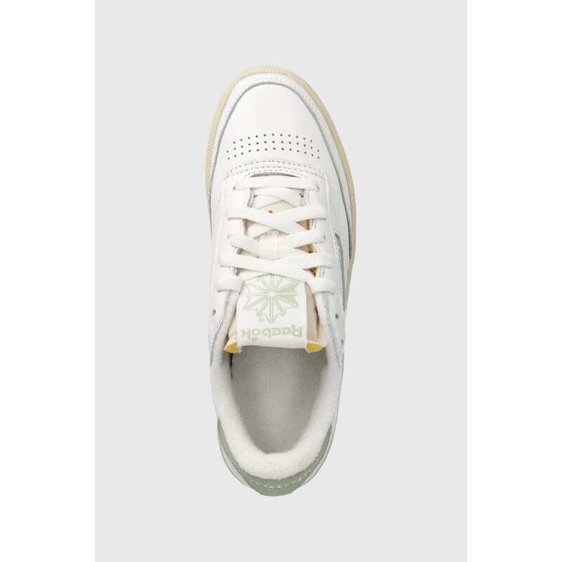 Δερμάτινα αθλητικά παπούτσια Reebok LTD Club C 85 Vintage χρώμα: άσπρο, RMIA04HC99LEA0020100