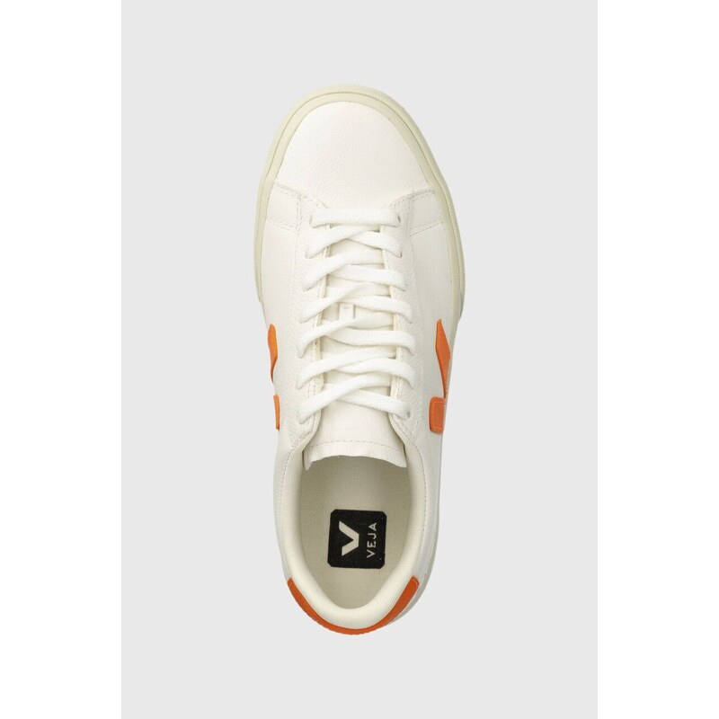 Δερμάτινα αθλητικά παπούτσια Veja Campo χρώμα: άσπρο, CP0503494