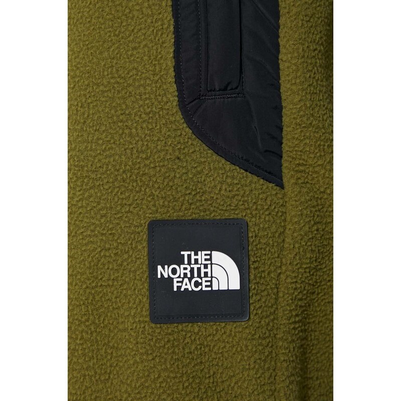 Παντελόνι φόρμας The North Face M Fleeski Y2K Pant χρώμα: πράσινο, NF0A879MPIB1