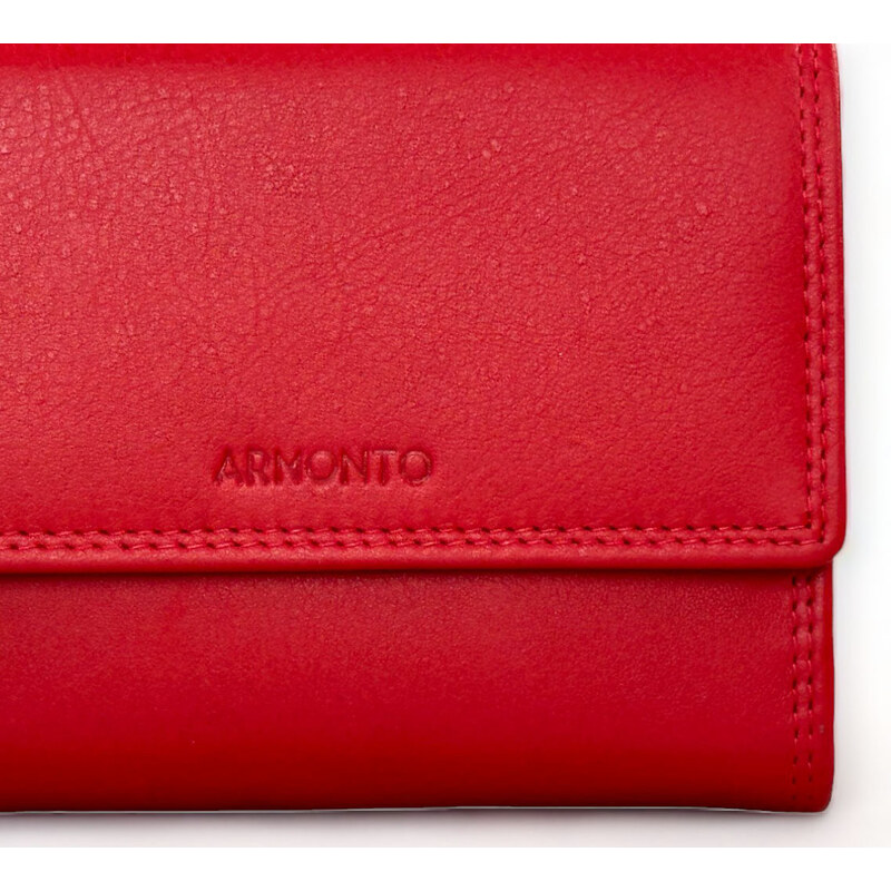 Πορτοφόλι γυναικείο δέρμα Armonto 8313-Κόκκινο