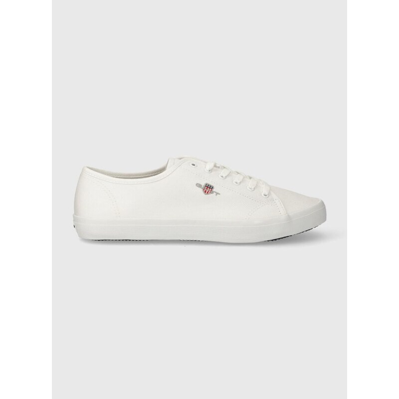 Πάνινα παπούτσια Gant Pillox χρώμα: άσπρο, 28538605.G29