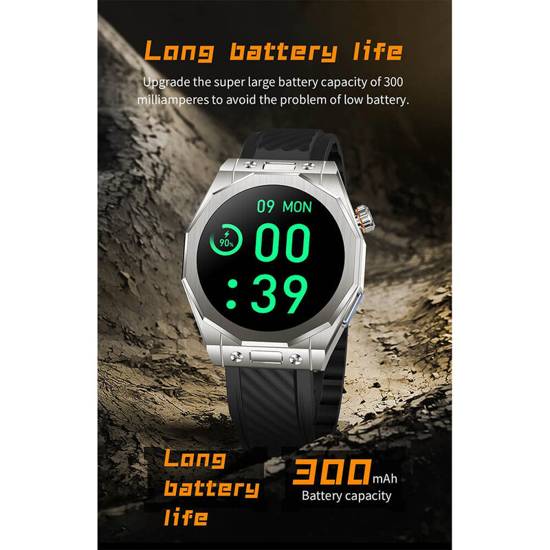 Smartwatch Microwear T83 Max - Beige